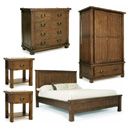 FurnitureToday Montana dark wood bedroom set