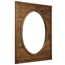 FurnitureToday Montana large dark wood mirror