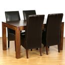 FurnitureToday Monte Carlo 4ft6 table Havana chair dining set