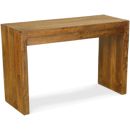 Monte Carlo Oak Style Cubed Console Table