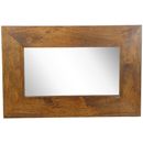 FurnitureToday Monte Carlo Oak Style Mirror