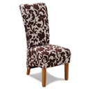 Mottisfont Floral High back chair