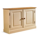 FurnitureToday Mottisfont Painted Pine 2 Door Cupboard