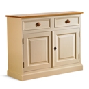 FurnitureToday Mottisfont Painted Pine 2 drawer Hall Cupboard