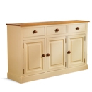 FurnitureToday Mottisfont Painted Pine 3 Drawer Flour Dresser
