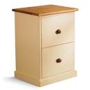 FurnitureToday Mottisfont Painted Pine Double Filing Cabinet