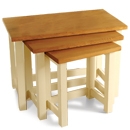 FurnitureToday Mottisfont Painted Pine Nest of Tables