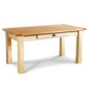FurnitureToday Mottisfont Painted Pine Square Leg Dining Table