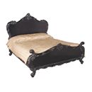 Moulin Noir 5ft carved bed