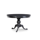 FurnitureToday Moulin Noir Black Drum Top Dining Table