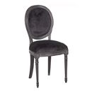 FurnitureToday Moulin Noir velvet side chair 