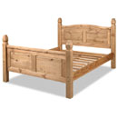 FurnitureToday New Corona mexican pine bed