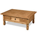 FurnitureToday New Corona mexican pine coffee table