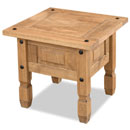 FurnitureToday New Corona mexican pine lamp table