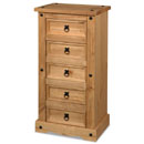 FurnitureToday New Corona mexican pine wellington chest