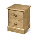 New Cotswold 2 Drawer Bedside
