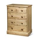 FurnitureToday New Cotswold 4 Drawer Wide Chest