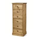New Cotswold 6 Drawer Narrow Chest