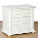 FurnitureToday New Country painted 3 drawer chest