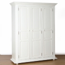 New Country painted triple wardrobe