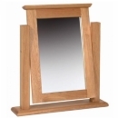 New Devon Solid Oak Dressing Table Mirror