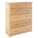 FurnitureToday New Oakleigh solid ash 2 over 4 chest