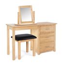FurnitureToday New Oakleigh solid ash dressing table set
