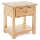 New Oakleigh solid ash nightstand