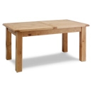 FurnitureToday Normandy Oak 6ft Extending Dining Table