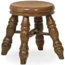 FurnitureToday Oak Country Baby Stool