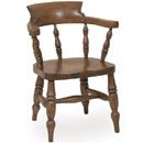 FurnitureToday Oak Country Childs Captains Chair