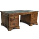 FurnitureToday Oak Country Kneehole Desk