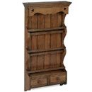 FurnitureToday Oak Country Two Drawer Spice Jar Rack