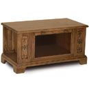 FurnitureToday Oak Country Video Cabinet