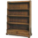 FurnitureToday Oak Country Waterfall Bookcase