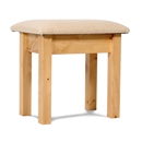 FurnitureToday One Range Pine Dressing Table Stool