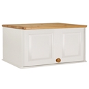 FurnitureToday One Range Pine Painted Top Box For Double Wardrobe