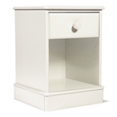 One Range White Painted 1 Drawer Bedside