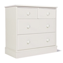 One Range White Painted 2 + 2 Deep Drawer Wide