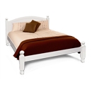 FurnitureToday One Range White Painted Bed