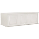 One Range White Painted Top Box For Triple
