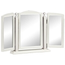 FurnitureToday One Range White Painted Triple Dressing Table