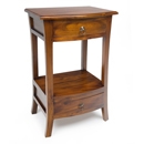 Pacific Mahogany 2 Drawer Telephone Table