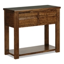 FurnitureToday Panama Dark Wood Console Table