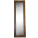 FurnitureToday Panama Dark Wood Long Mirror
