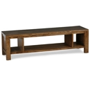 FurnitureToday Panama Dark Wood TV Unit
