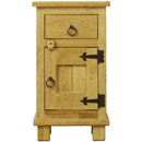 Peru Pine bedside cabinet