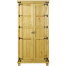 FurnitureToday Peru Pine ladies wardrobe