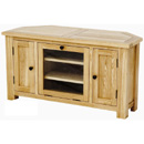 Plum Light compact corner TV cabinet
