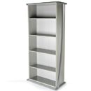 Powerline Wide Tall Bookcase 